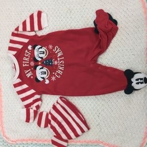 Mickey Mouse Christmas Fleece Set 🎄